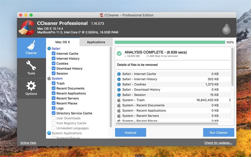 Ccleaner For Mac Catalina